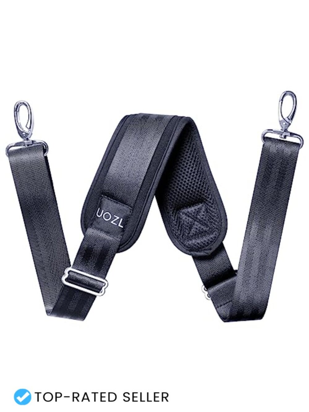 59in Adjustable Shoulder Strap Pad Nylon Replacement for Laptop Messenger Bag